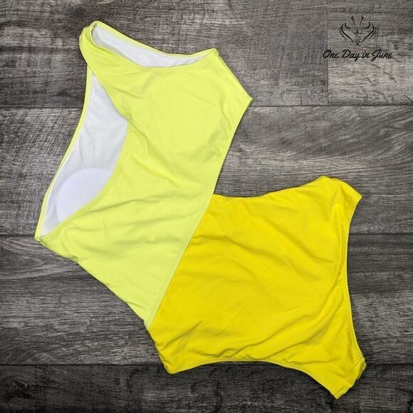 SweatyRocks One Shoulder One Piece Swimsuit Size XL - Picture 6 of 6